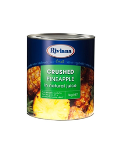 Riviana Pineapple Crushed 3kg x 1
