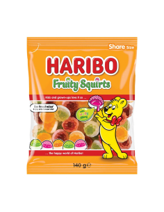 Haribo Süßwaren fruchtig Scheiben 140g x 12