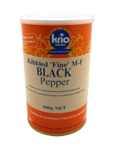 Krio Krush 胡椒黑色kibbled fine 500g x 1