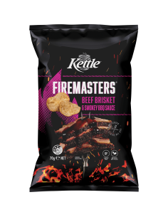Kettle Bobí de vedella de vedella Beef Beef BBQ 70g x 12