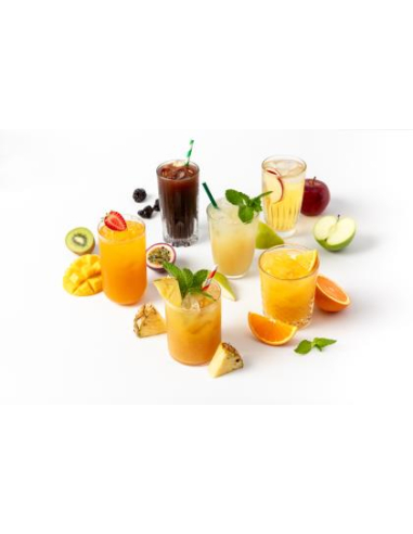 Dewfresh Jugo de pulpa naranja libre 100% mascota 2ltr x 1