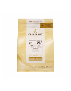 Callebaut Chocolate Couverture White Callets 2.5kg x 1