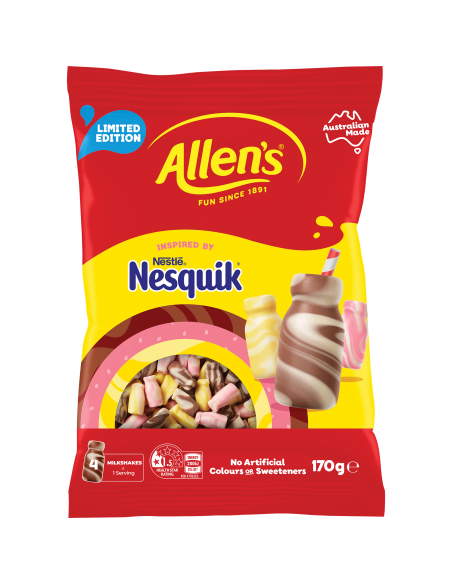 Allens Nesquik Shake 170g x 12