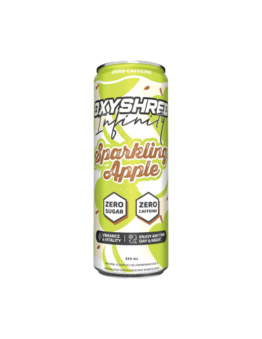 Oxyshred Infinity étincelant pomme 355ml x 12