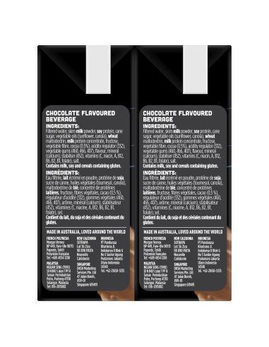 Sanitarium Up and go Energize Chocolate Liquid Breakfast 6 Pack 250ml - 1200ml x 4