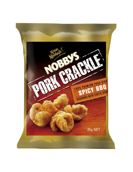 Nobbys Porky Bits BBQ 25G x 20