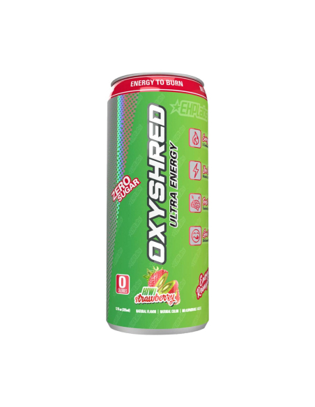 Oxyshred Kiwi Aardbei 355ml x 12