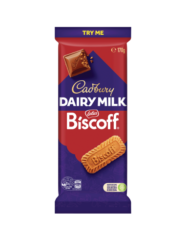 Cadbury Biscoff Block 170g x 16