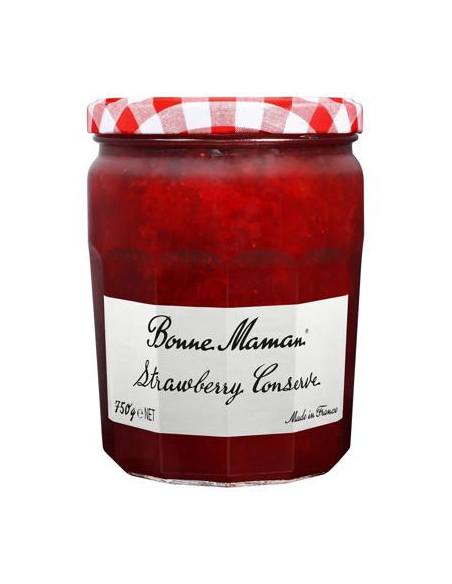Bonne Maman Jam Strawberry Conserve 750g x 1