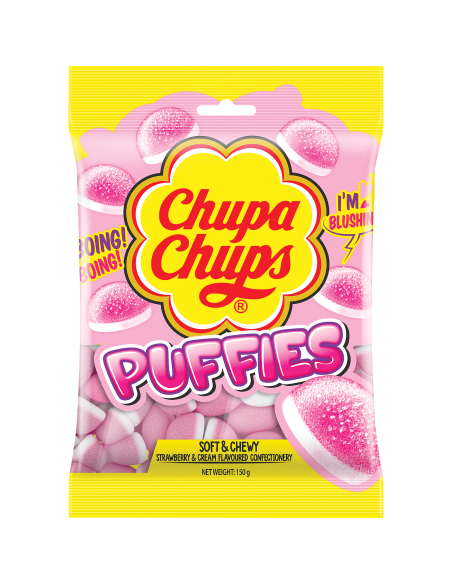 Chupa Chups Confectionery Puffies 150g x 1
