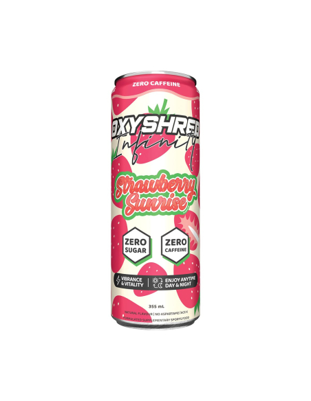 Oxyshred Nieskończoność Strawberry Sunrise 355ml x 12