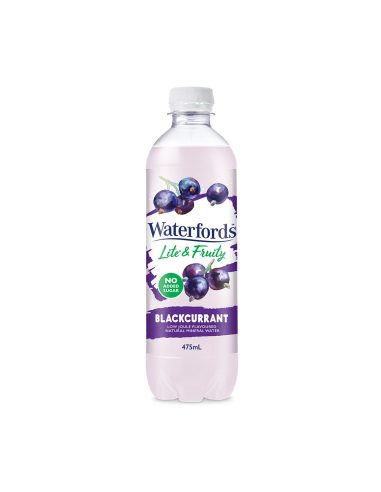 Waterfords Causse du cassis de lumière et fruité 475ml x 20