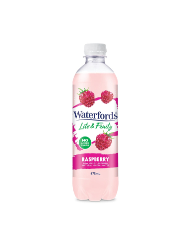Waterfords ライト＆フルーティーラズベリー475ml x 20