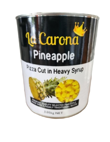 La Carona Pineapple Pizza in zware siroop 3.05kg x 1
