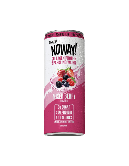 Noway Collagen Protein Water Sparkling Mix Swarging Ed Berry 355ml X 12