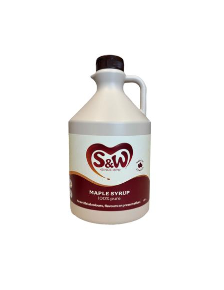 S&W Maple Syrup 1.85ltr x 1