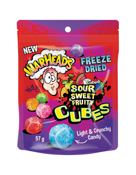 Warhead Freeze Dried Cubes 57g x 12