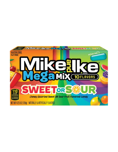 Mike And Ike Red White Blue 120g x 12