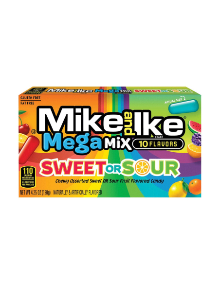 Mike And Ike Red White Blue 120g x 12