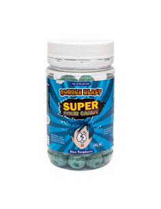 Bubble Blast Super Sour Blue Raspberry Candy 200g x 12