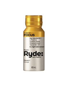 Ryde Shot Focus Orange 60ml x 8