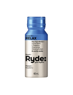 Ryde Shot Relax Raspberry 60ml x 8