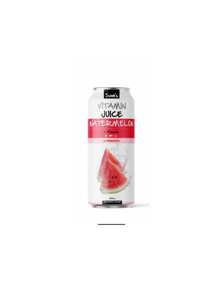Sams Water Coconut Vitamin Watermelon Cans 500ml x 12