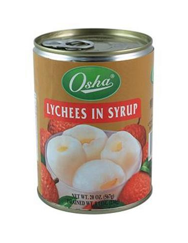 Osha Lychees In Syrup 567g x 1