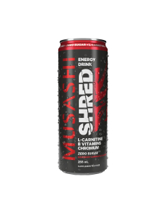Musashi Shred Energy Drink Raspberry Lemonade 355ml x 12