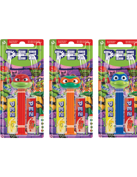 Pez Ninja Turtles 17g x 6