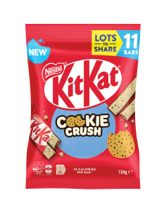 Kitkat Cookie Crush Mini Chocolate Bars 154g x 12
