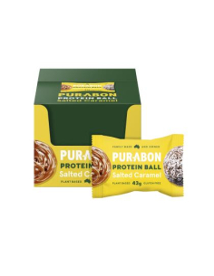 Purabon Protein Balls Salted Caramel 43g x 12