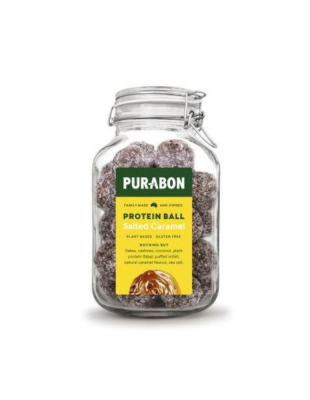 Purabon-Proteinkugeln gesalzen Karamell 43g x 40