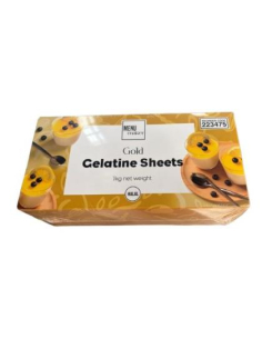 Menu Maker Gelatine Leaf Gold 1kg x 1