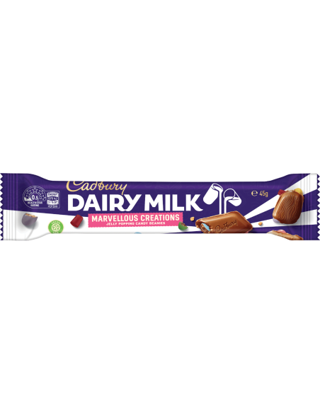 Cadbury Marvellous Creations Jelly Popping Candy 45g x 48
