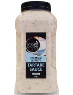 Plate And Platter Sauce Tartare Premium Gluten Free 2kg x 1