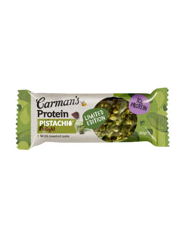 Carmans Protein Bar Pistachio Delight 60g x 9