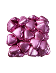 Chocolate Hearts Pink 500g x 1