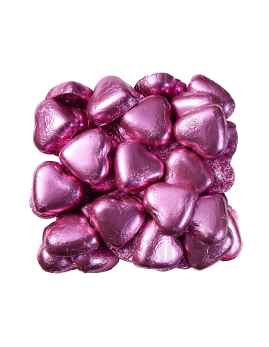 Chocolate Hearts Pink 500g x 1