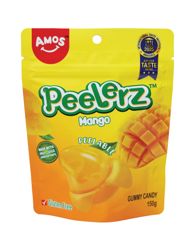 Amos Peelerz Mango Gummy Candy 150g x 14