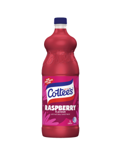 Cottee's Cordial Raspberry 1ltr x 1