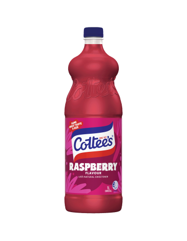 Cottee's Cordial Raspberry 1ltr x 1