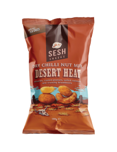 Jc's Sesh Snacks Desert Heat 130g x 6