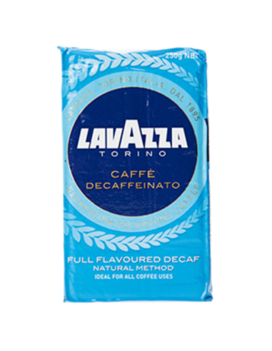 Lavazza Coffee Ground Decaffeinated Brick 250g x 1