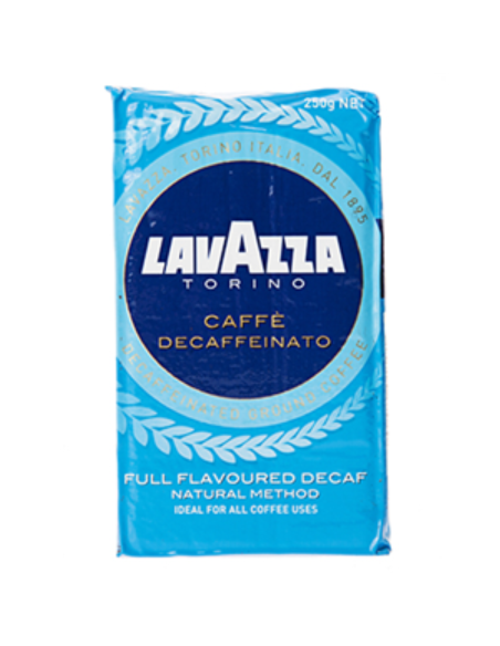 Lavazza Coffee Ground Decaffeinated Brick 250g x 1