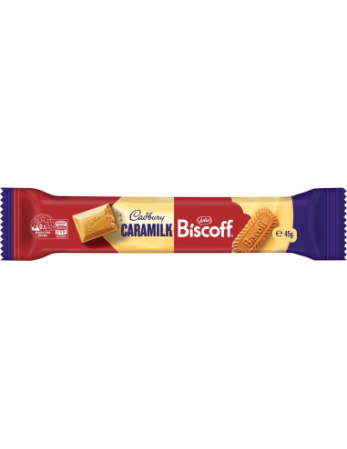Cadbury Biscoff Caramilk Bar 45g x 48