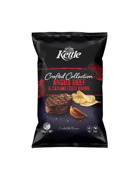 Kettle Angus Beef & Caramelised Onion 150g x 1
