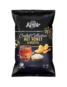 Kettle Crafted Hot Honey & Ricotta 150g x 1