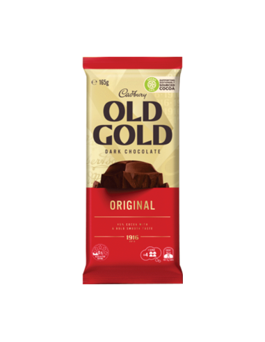 Cadbury Old Gold Dark Chocolate Original 165g x 17