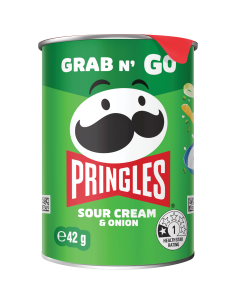Pringles Sour Cream Onion 42g x 12